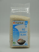 RIZ BASMATI BLANC, 500g, Markal