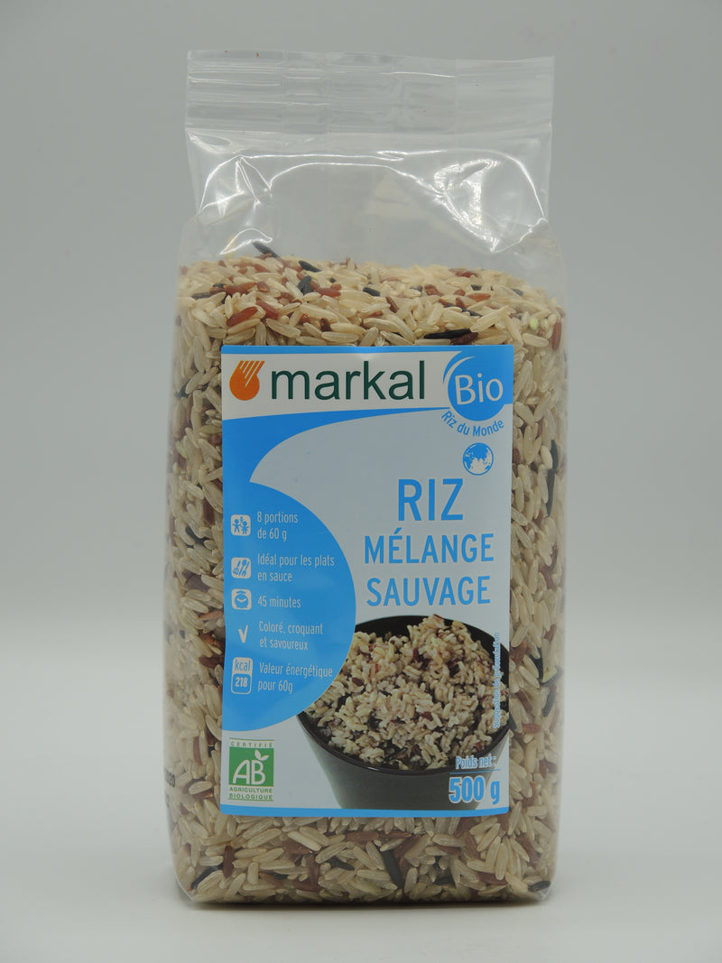 RIZ MÉLANGE SAUVAGE, 500g, Markal