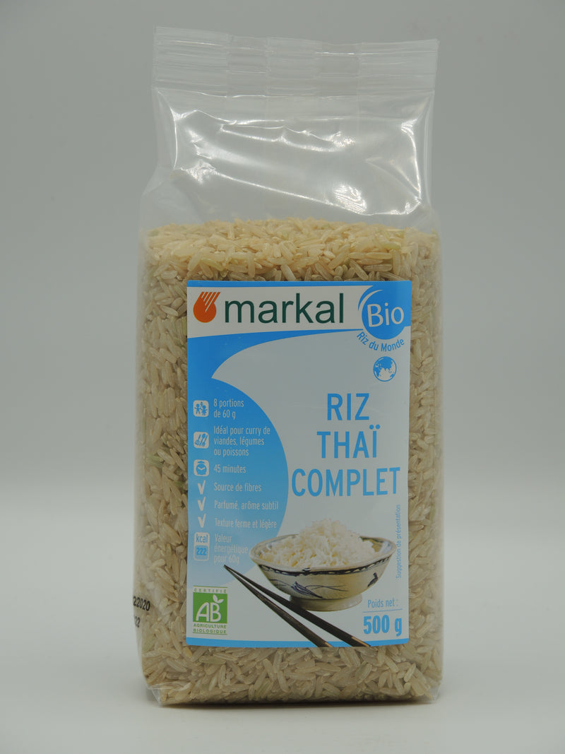 RIZ THAÏ COMPLET, 500g, Markal