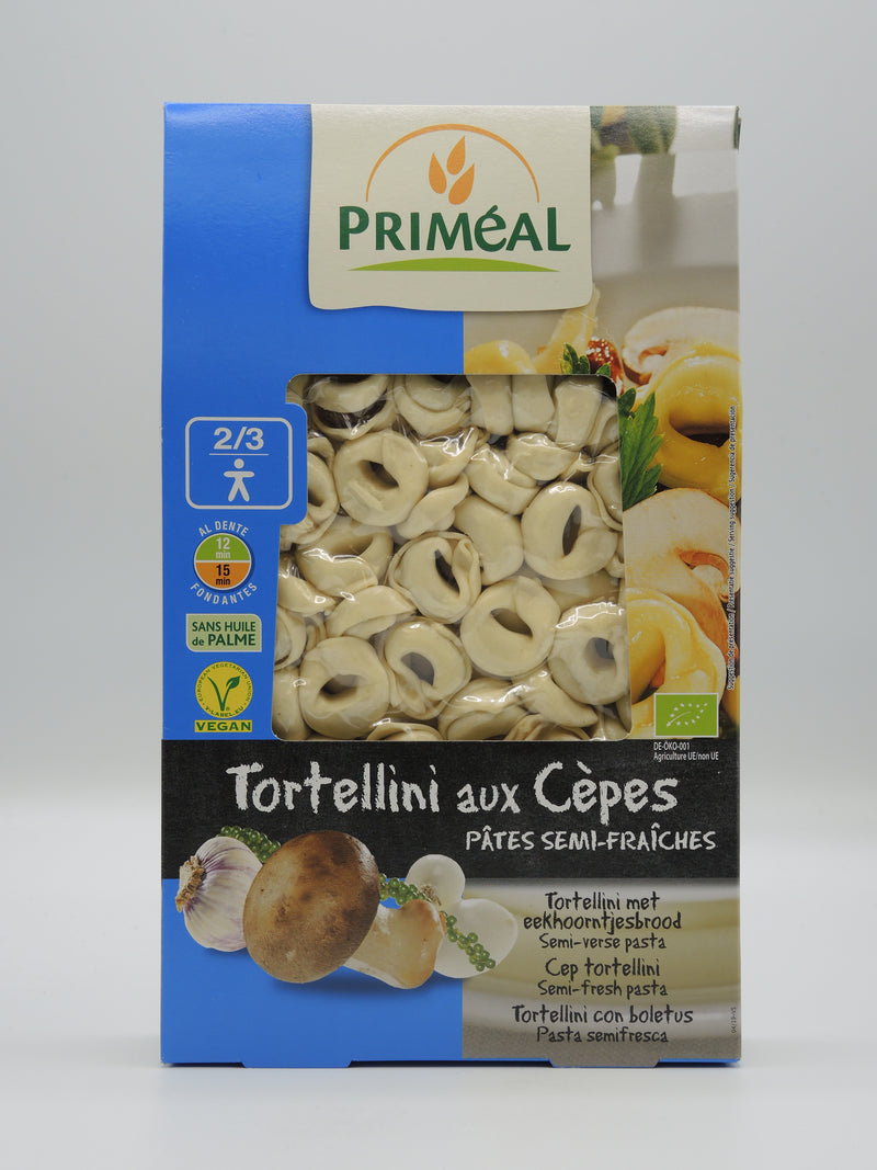 Tortellini aux cèpes, 250g, Priméal