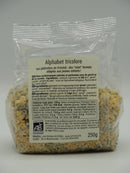 Alphabet tricolore, les Pâtinettes, 250g, Priméal