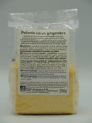 Polenta citron & gingembre, 250g, Priméal