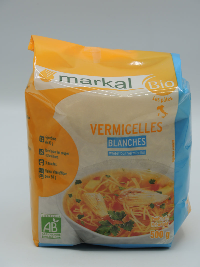 Vermicelles blanches, 500g, Markal