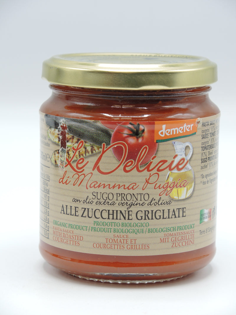 Sauce tomate aux courgettes, 300g, Le Delizie di Mamma Puggia