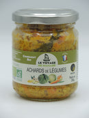 ACHARDS DE LÉGUMES BIO, 200g, le Voyage de Mamabé