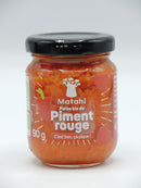 Purée bio de piment rouge, 90g, Matahi