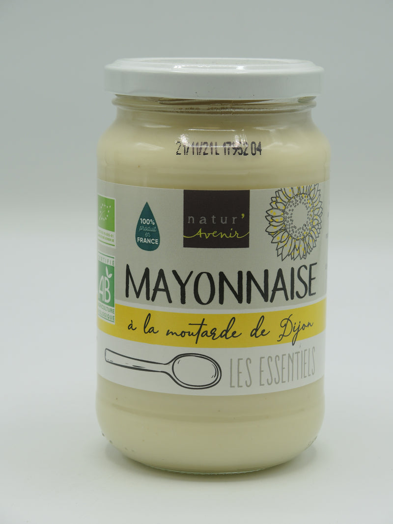 Mayonnaise à la moutarde de Dijon, 325g, Natur'avenir