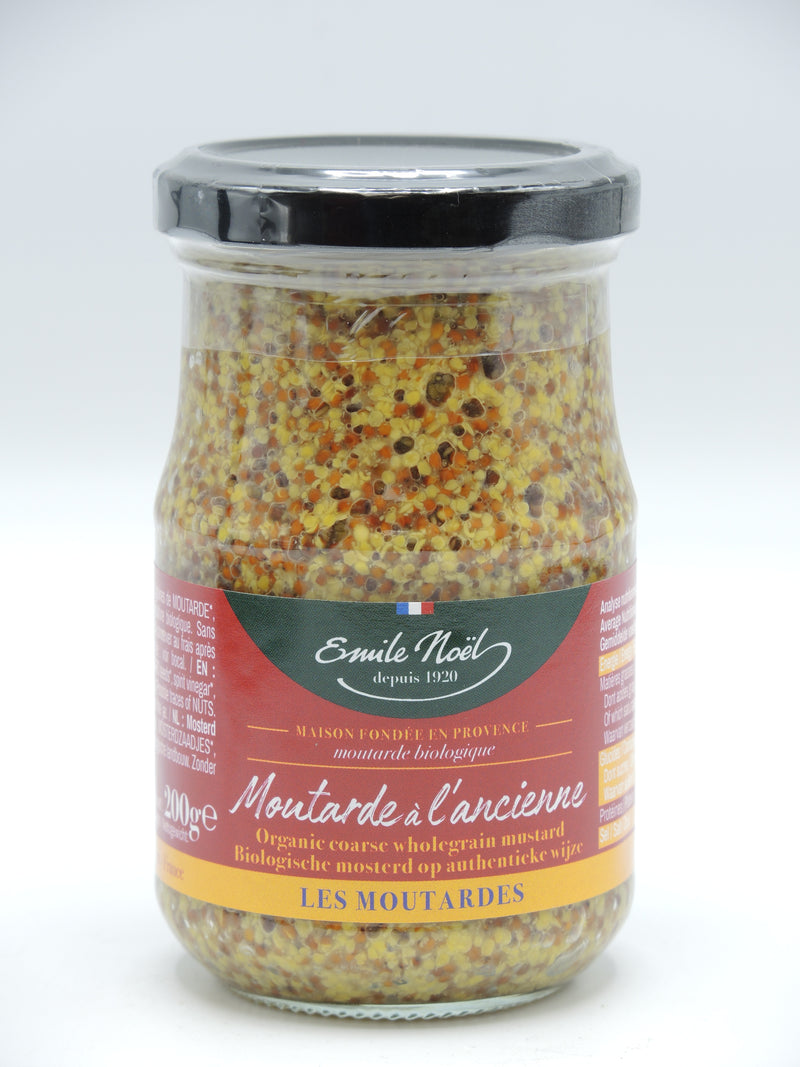 MOUTARDE À L’ANCIENNE EN GRAINS, 200g, Emile Noël