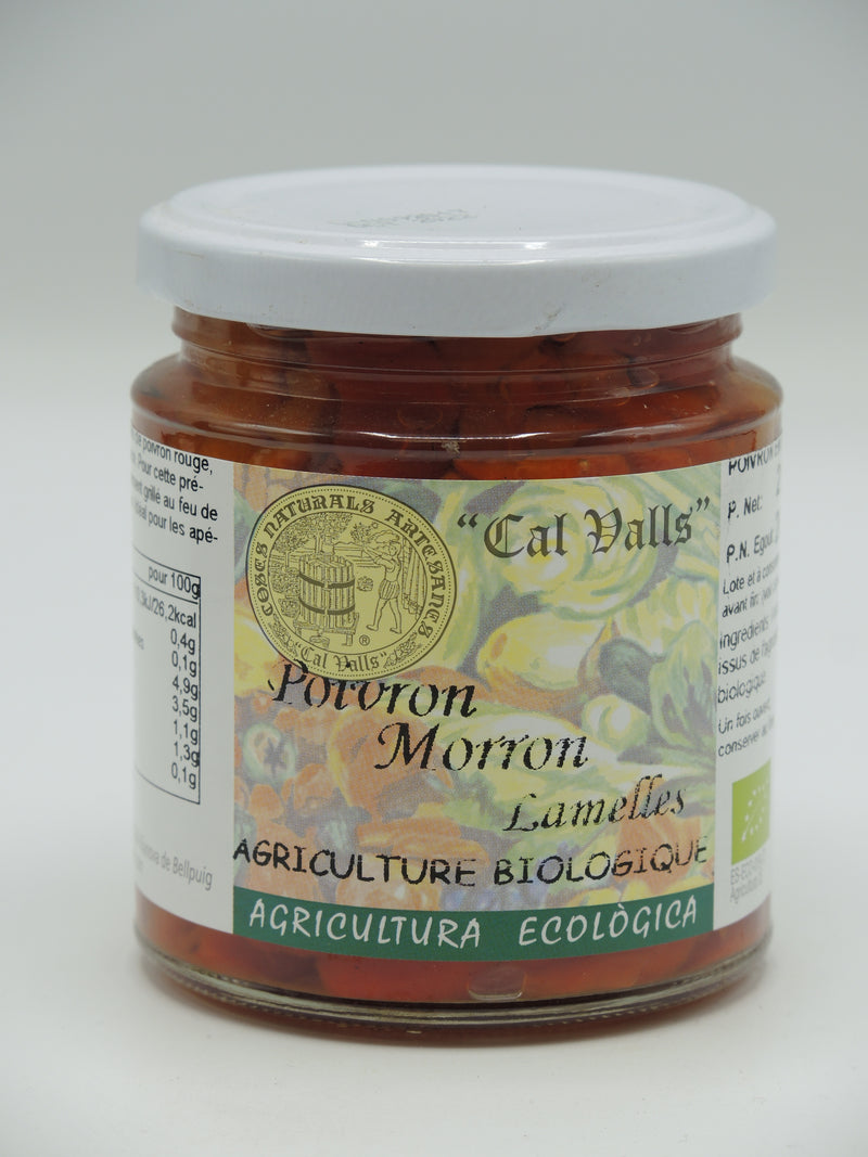 Poivron morron en lamelles, 215g, Cal Valls