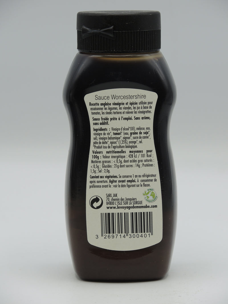 Sauce Worcestershire, 200g, le Voyage de Mamabé