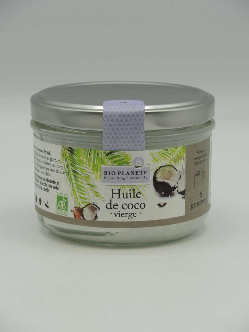 Huile de coco vierge, 200ml, Bio Planète