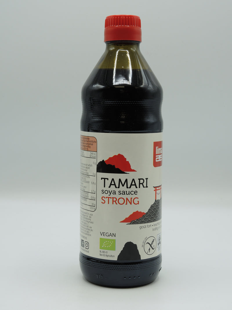Sauce soja Tamari strong, 500ml, Lima