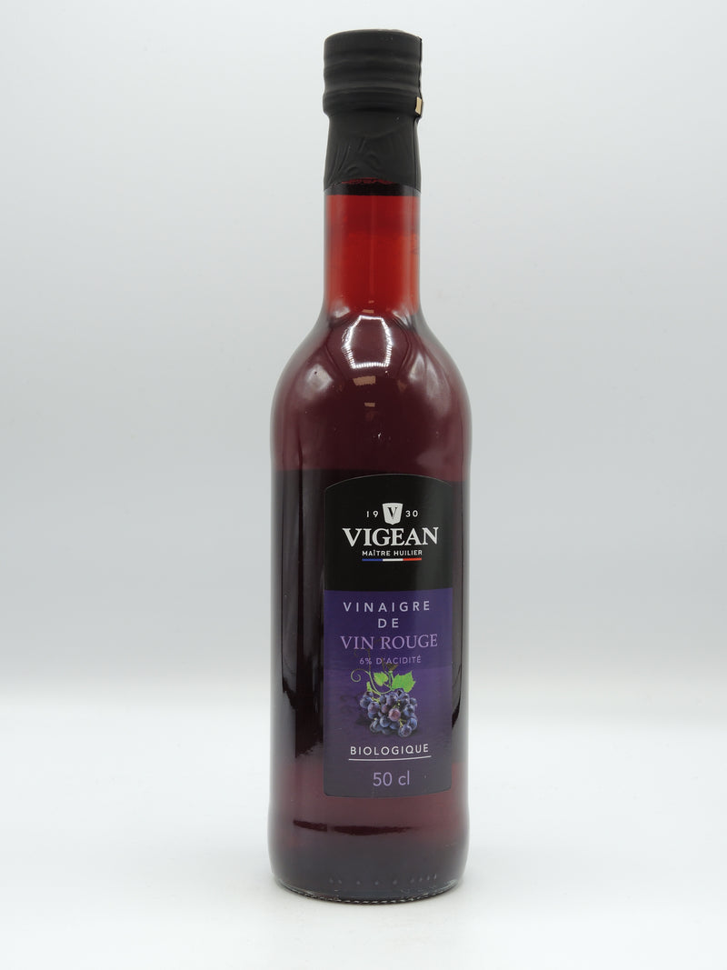 Vinaigre de vin rouge, 50cl, Vigean