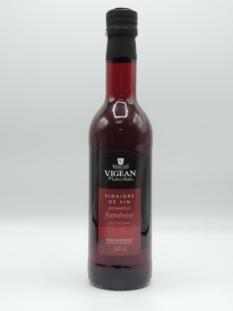 Vinaigre de vin aromatisé framboise, 50cl, Vigean
