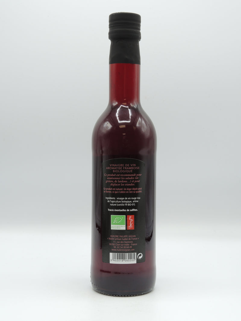 Vinaigre de vin aromatisé framboise, 50cl, Vigean