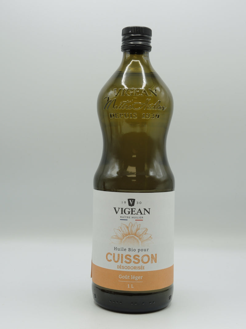 Huile de tournesol pour cuisson, 1l, Vigean