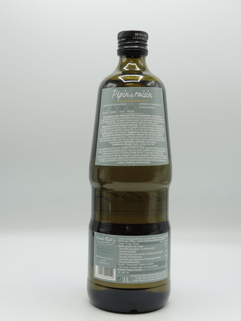 Huile de pépin de raisin, 1l, Emile Noël