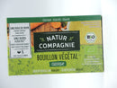 Bouillon végétal classique, 8 cubes, Natur compagnie