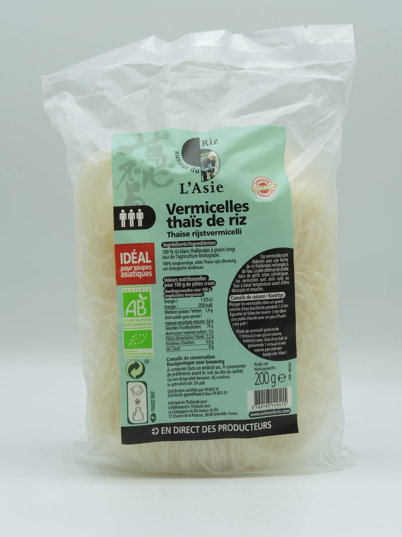 VERMICELLES THAÏS DE RIZ, 200g, Autour du riz