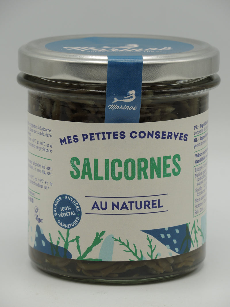 Salicornes au naturel, 160g, Marinoë