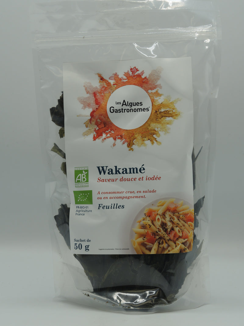 Wakamé, 50g, les Algues gastronomes