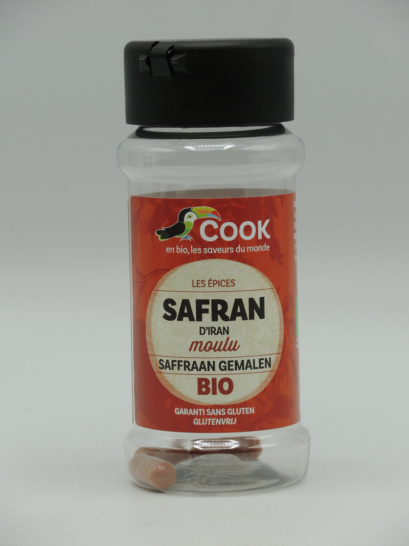 Safran d'Iran moulu, 1g, Cook