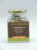 Citronnelle en feuilles, 17g, Terra madre