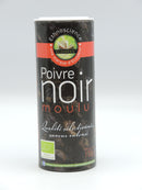 Poivre noir moulu, 125g, Ecoidées