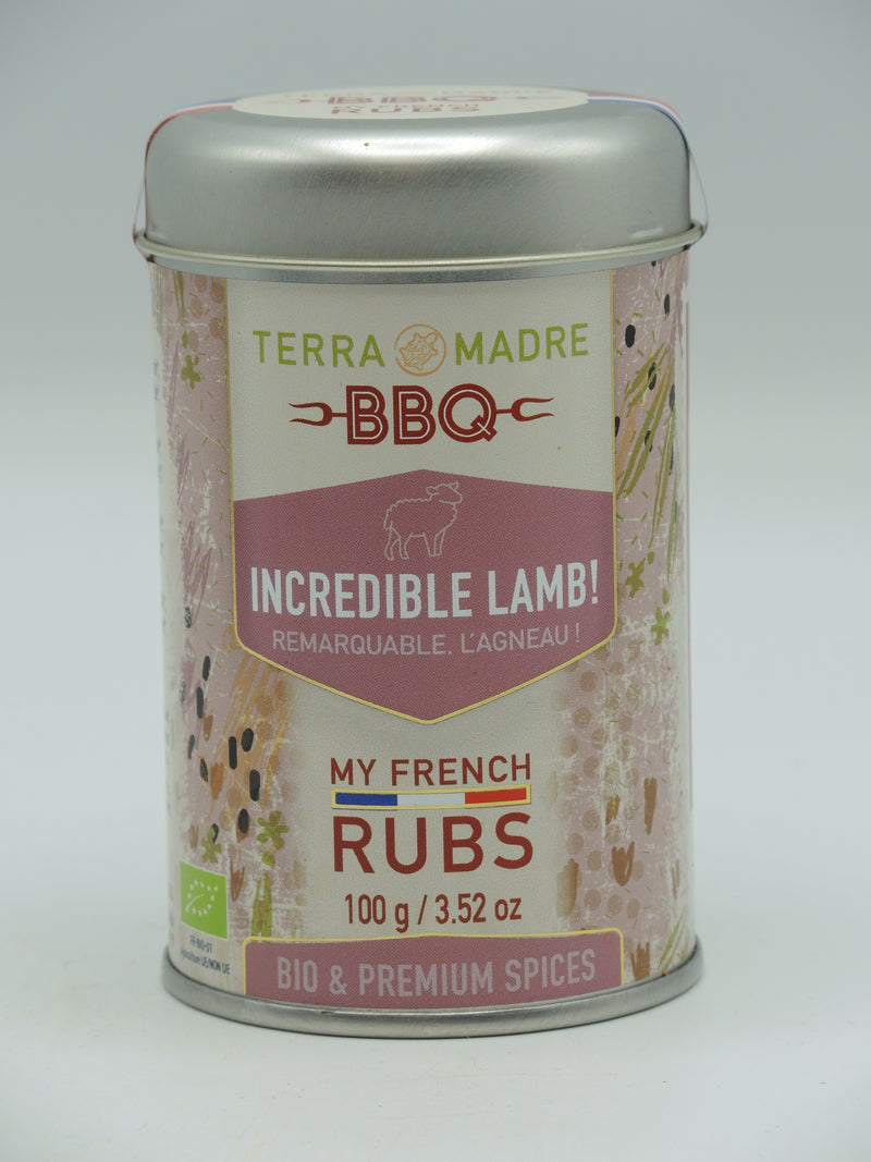 BBQ Incredible lamb, My French Rubs, 100g, Terra madre