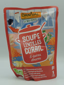 Soupe de Lentilles corail & Epices bio 50cl, Danival