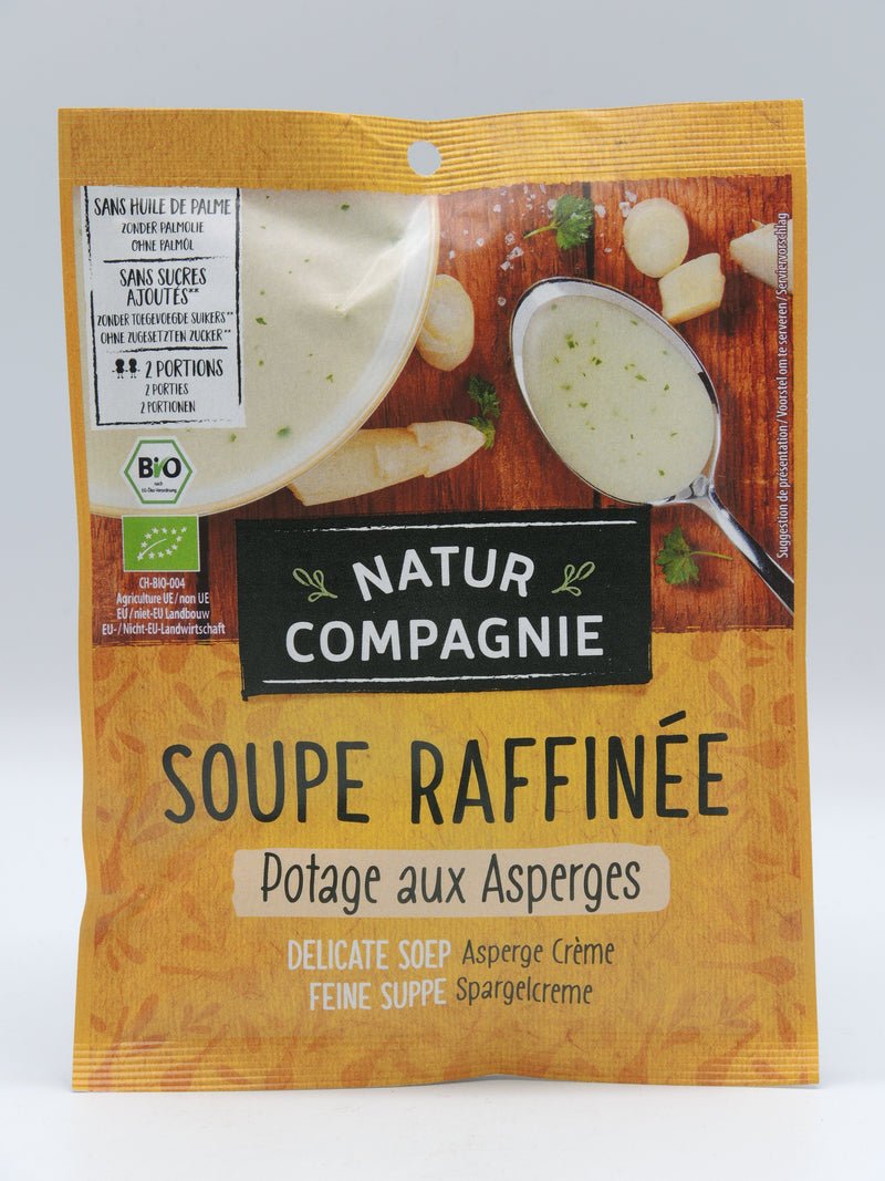 Soupe fine crème d'asperges, 40g, Natur Compagnie