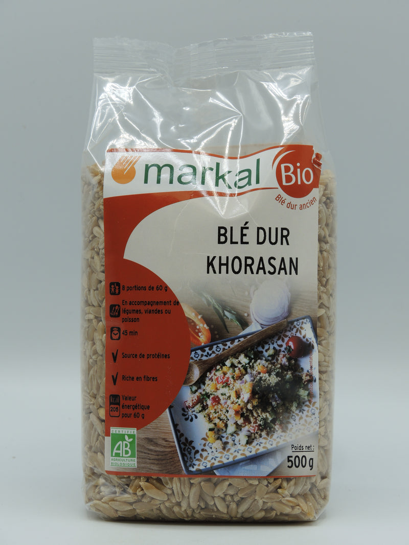 BLÉ DUR KHORASAN, 500g, Markal