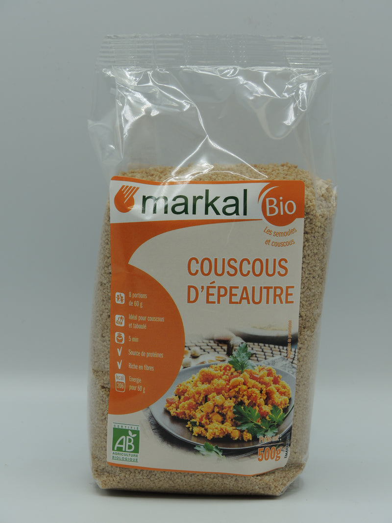 COUSCOUS D'ÉPEAUTRE, 500g, Markal