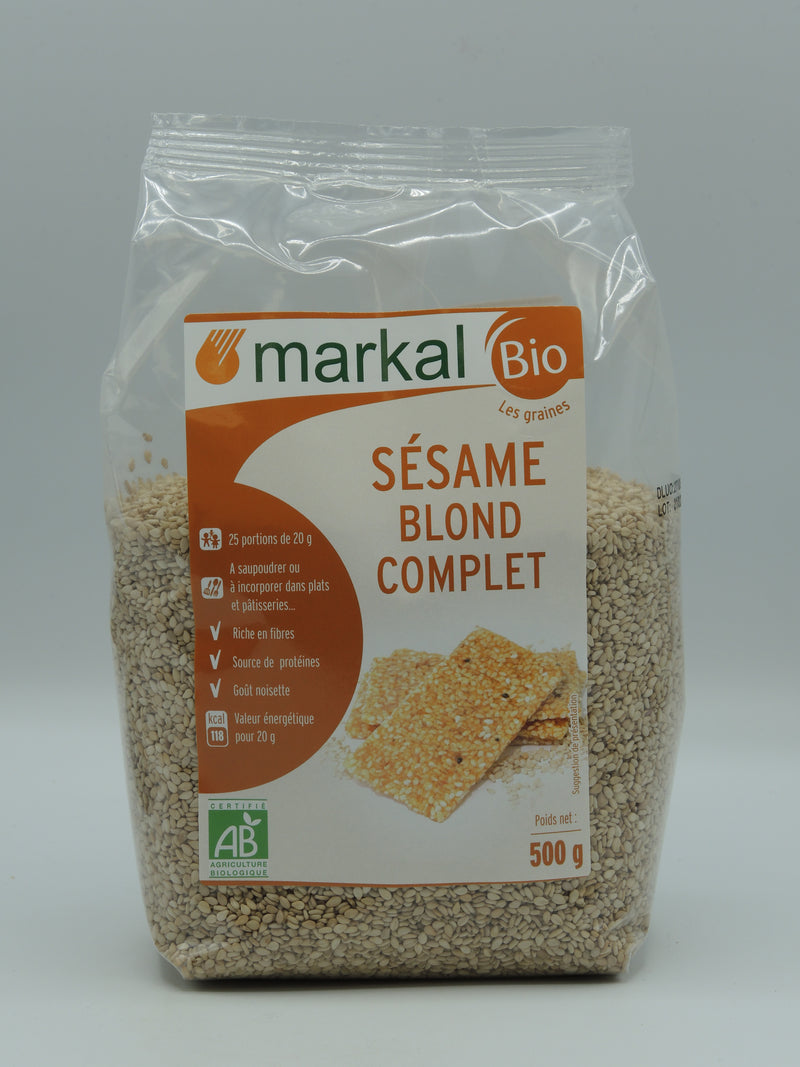SÉSAME BLOND COMPLET, 500g, Markal