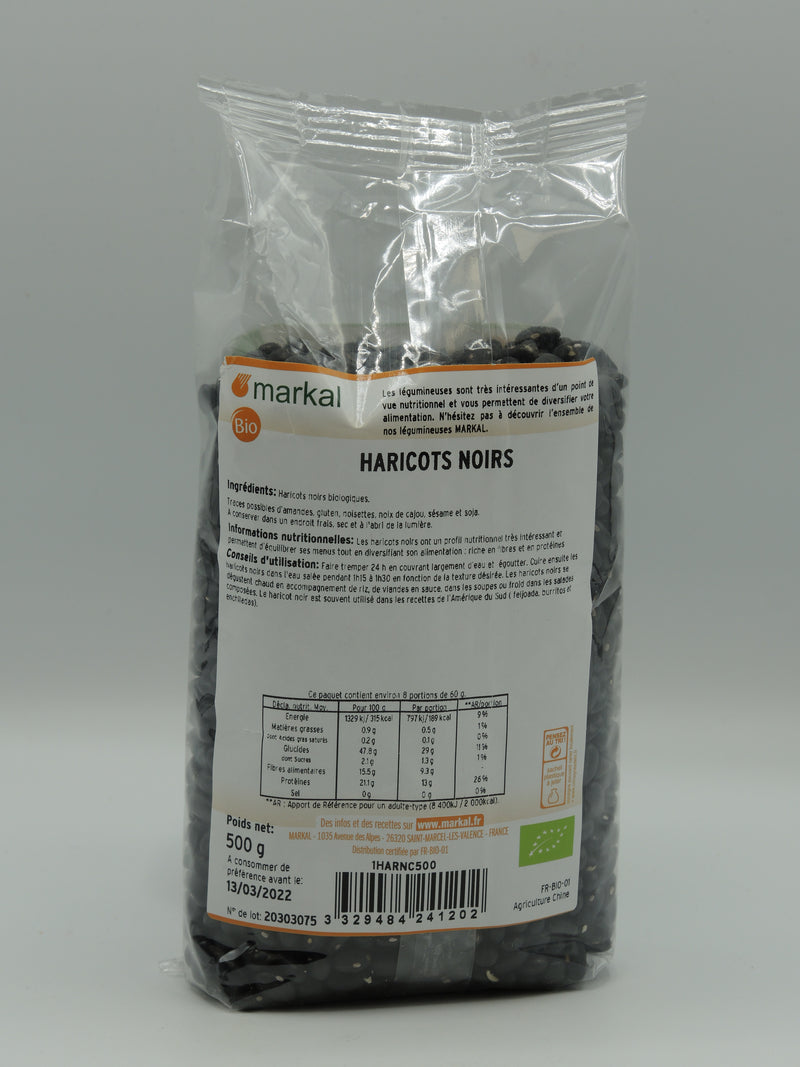 Haricots noirs, 500g, Markal