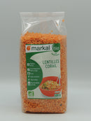 lentille corail, 500g, Markal
