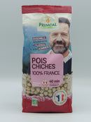 Pois chiches 100% France, 500g, Priméal