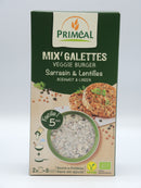 Mix Galette Sarrasin Lentilles, 250g, Priméal