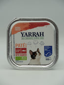 Alimentation pour chat, pâté au saumon, sans céréale, 100g, Yarrah