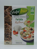 Farfalle riz brun, sans gluten, 250g, Valpibio