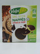 Nappés choco noir, sans gluten, 192g, Valpibio