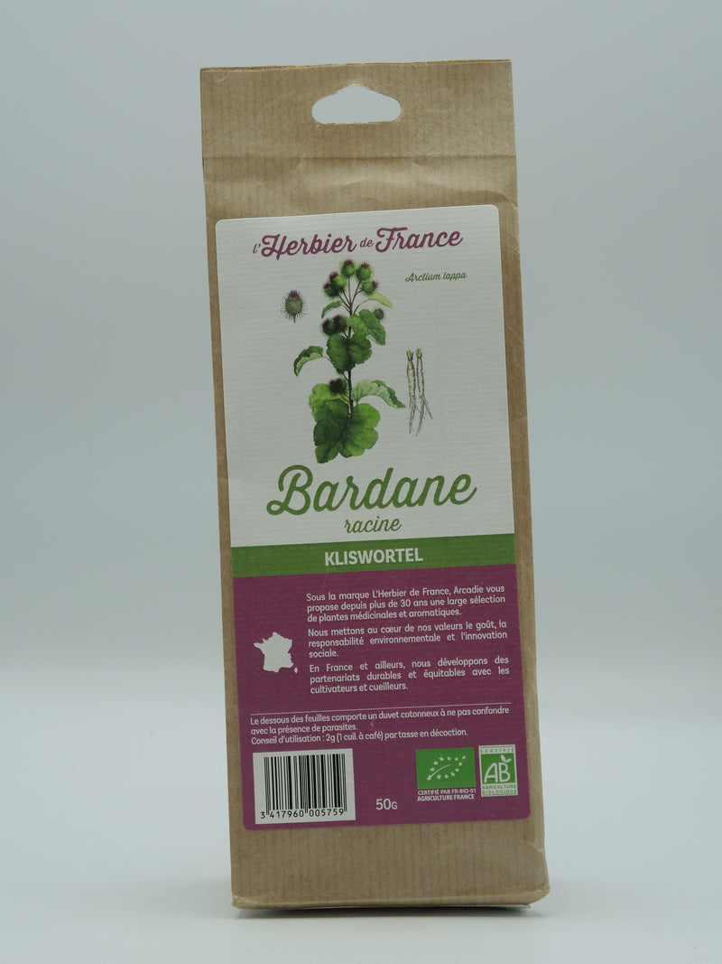 Bardane, racine, 50g, l'Herbier de France
