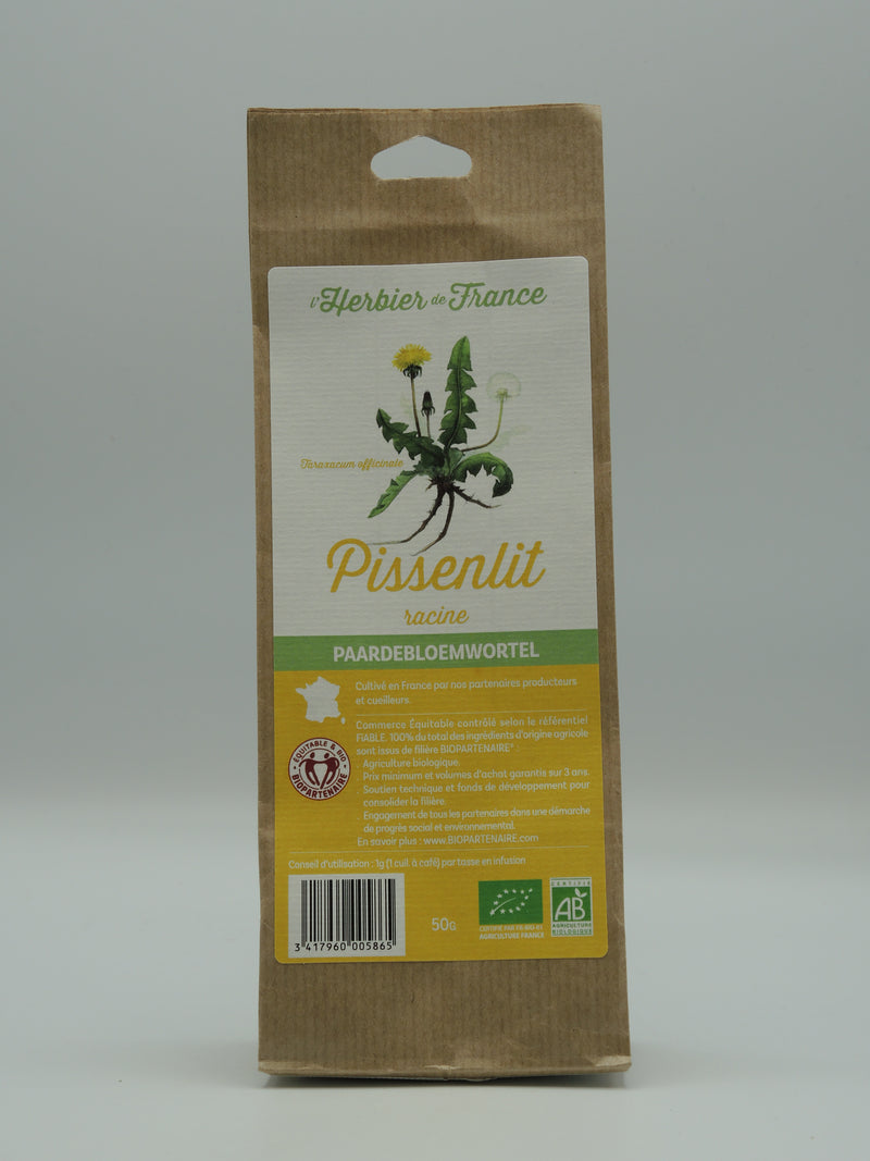 Pissenlit, racine, 50g, l'Herbier de France