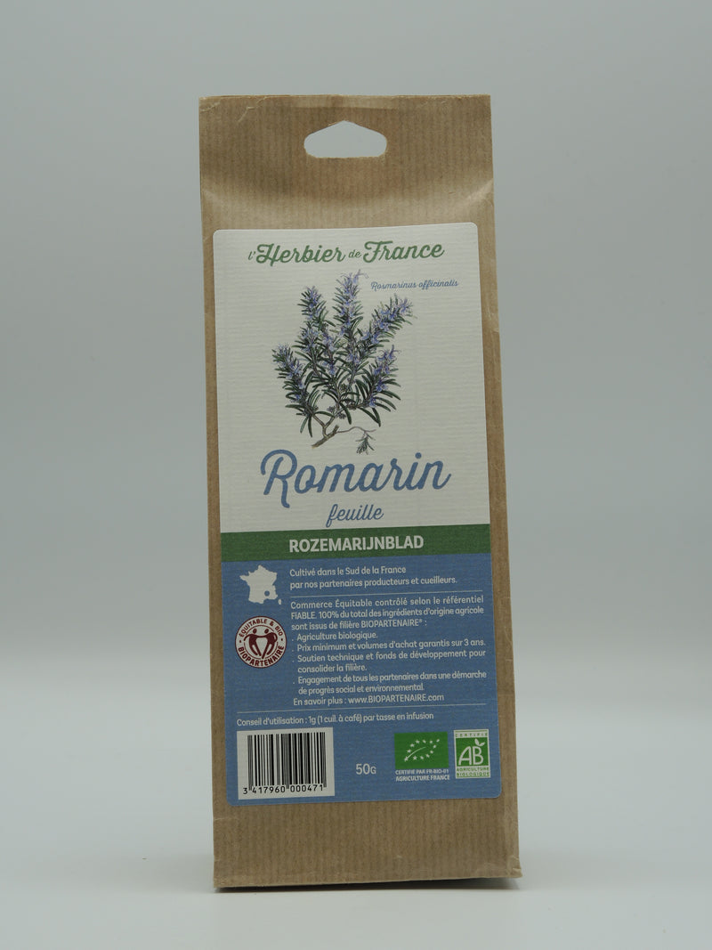 Romarin, feuille, 50g, l'Herbier de France