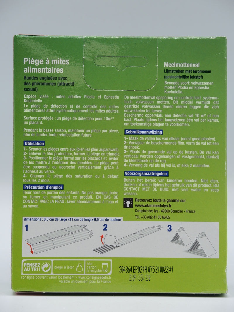 Green Action piège anti-mites 2 pièces