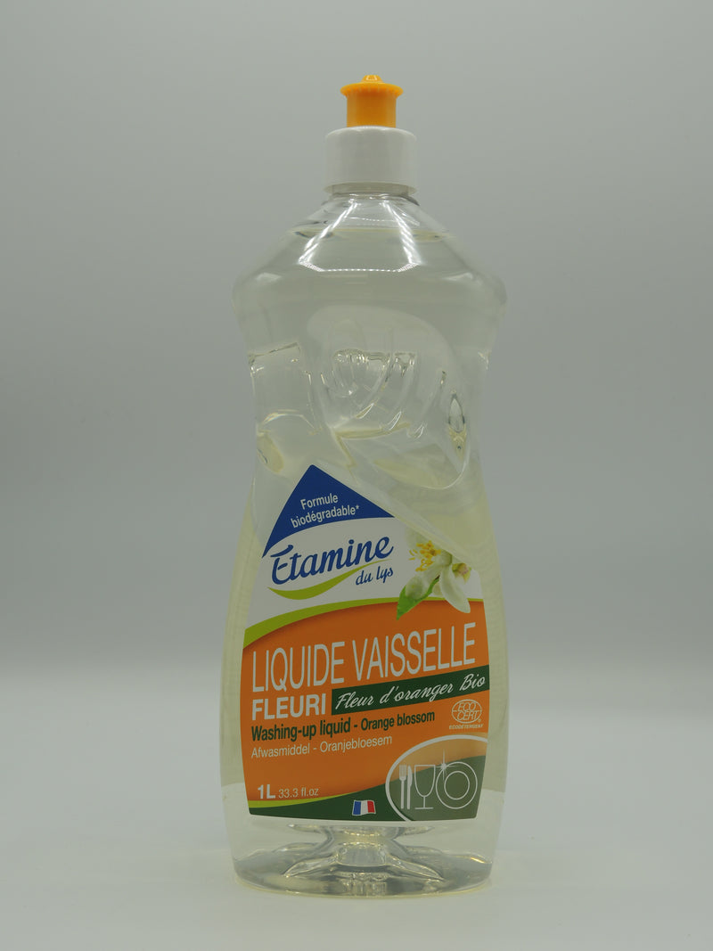 Liquide vaisselle fleur d'oranger , 1l, Etamine du lys