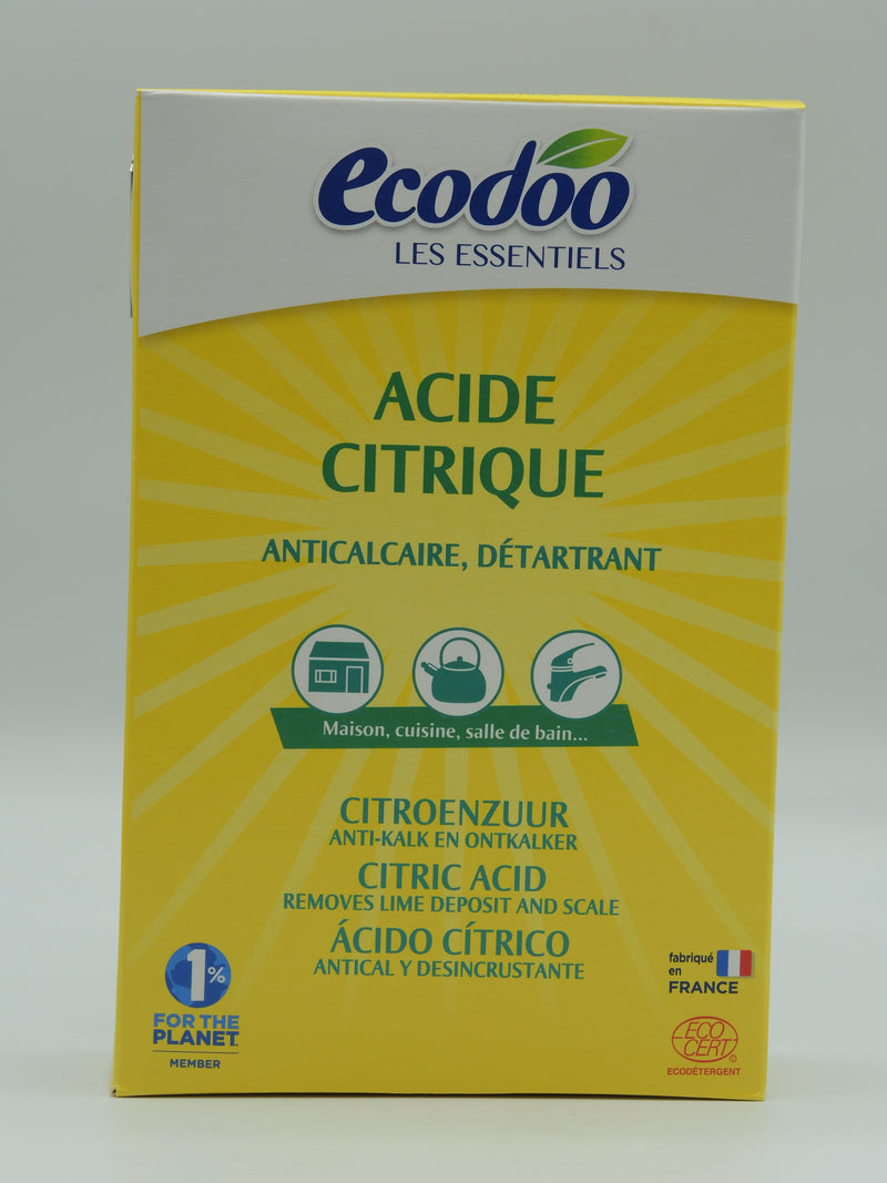 Acide citrique, 350g, Ecodoo