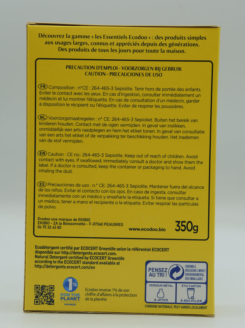 Terre de sommières, 350g, Ecodoo