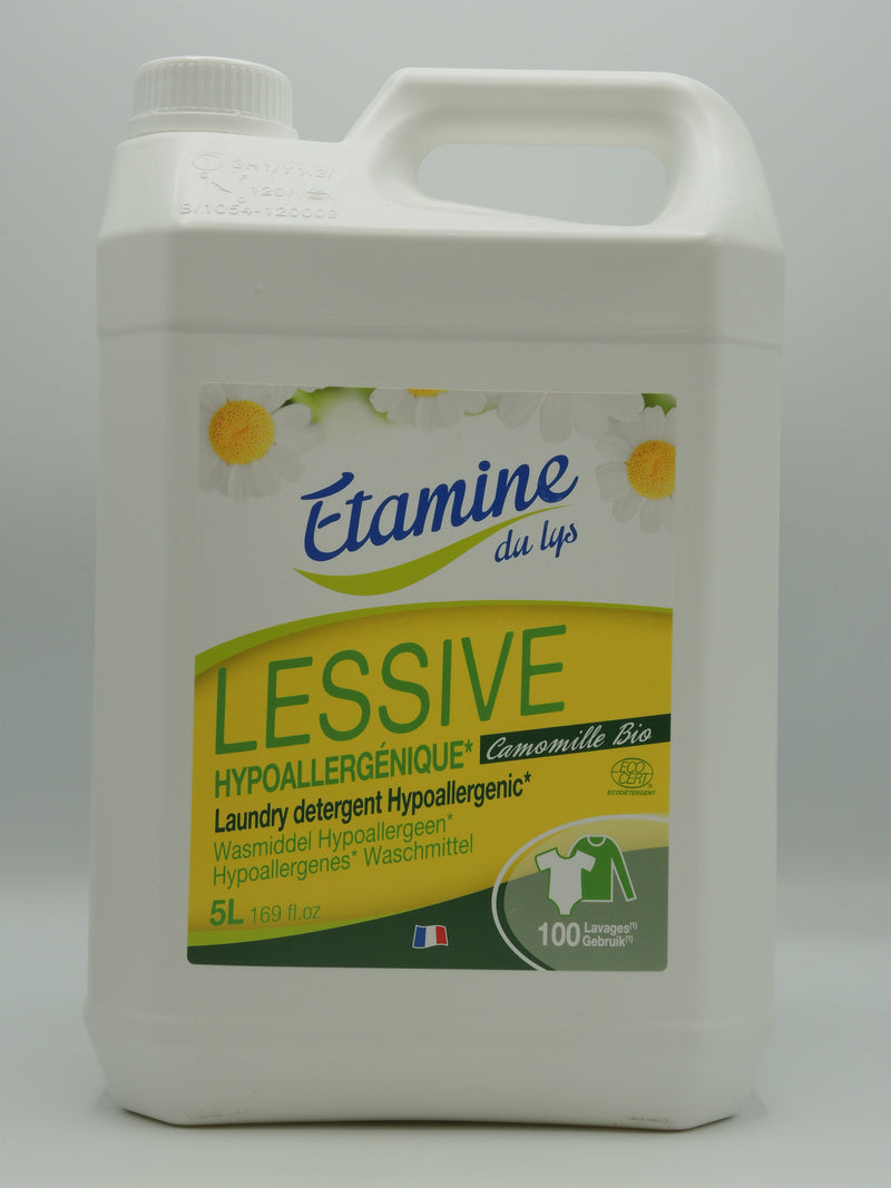 Lessive hypoallergénique à la camomille bio, 5l Etamine du lys