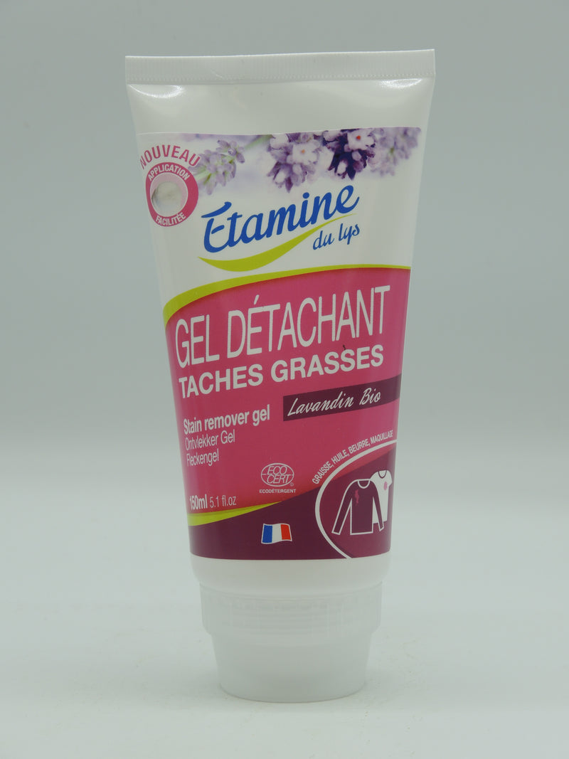 Gel détachant sans parfum, taches grasses, 150ml, Etamine du lys